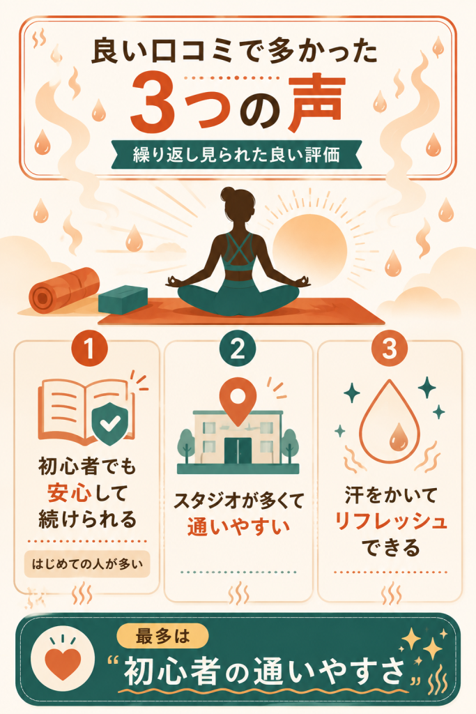 LAVAの良い口コミ3つをまとめた図解